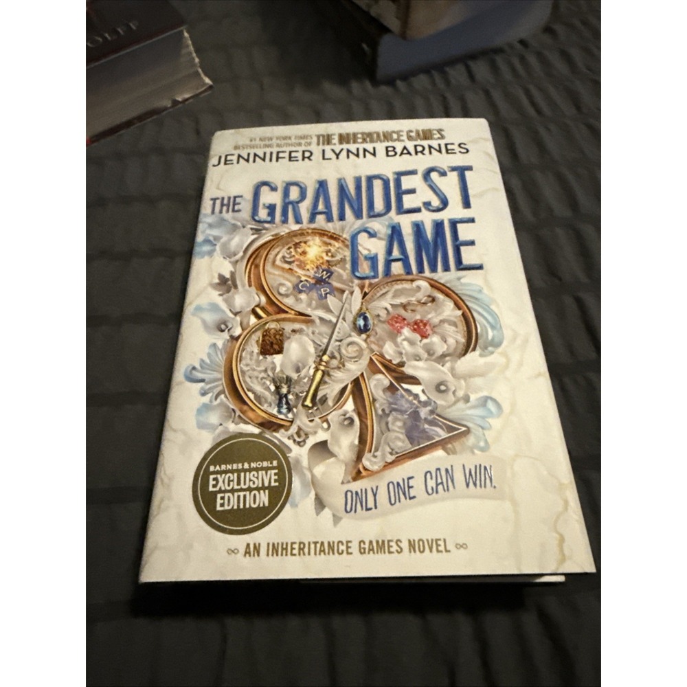 The Grandest Game, Barnes And Noble Edition, Jennifer Lynn Barnes Box B